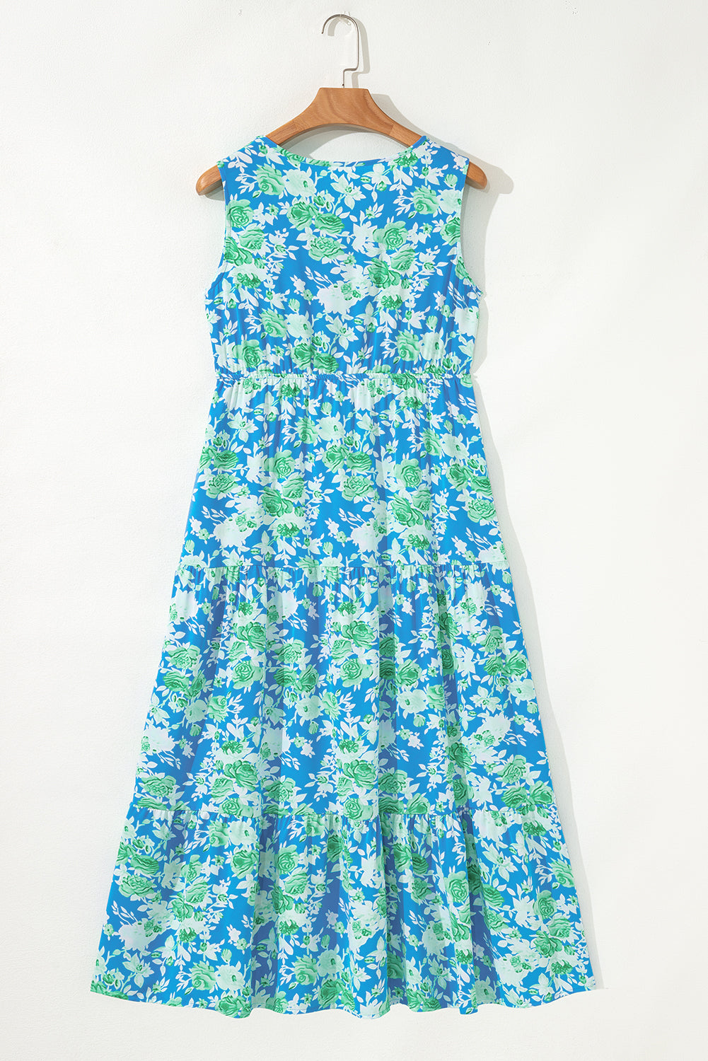 The Capri Bloom Maxi – Sky Blue Floral