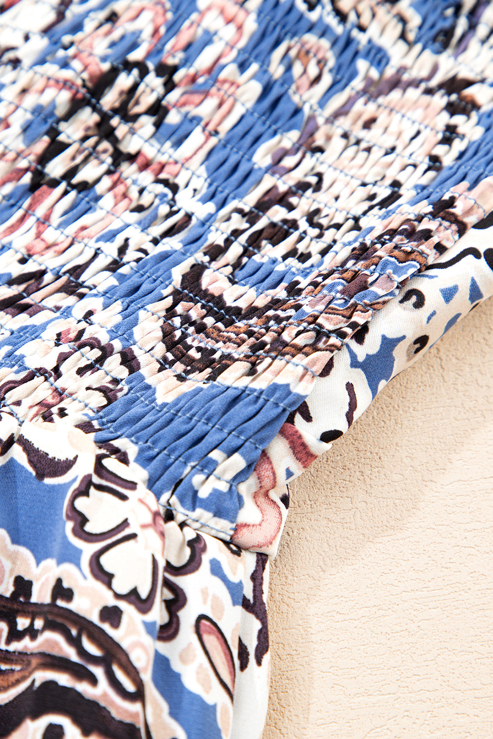 Grace in Greece Paisley Cut-Out Maxi Dress