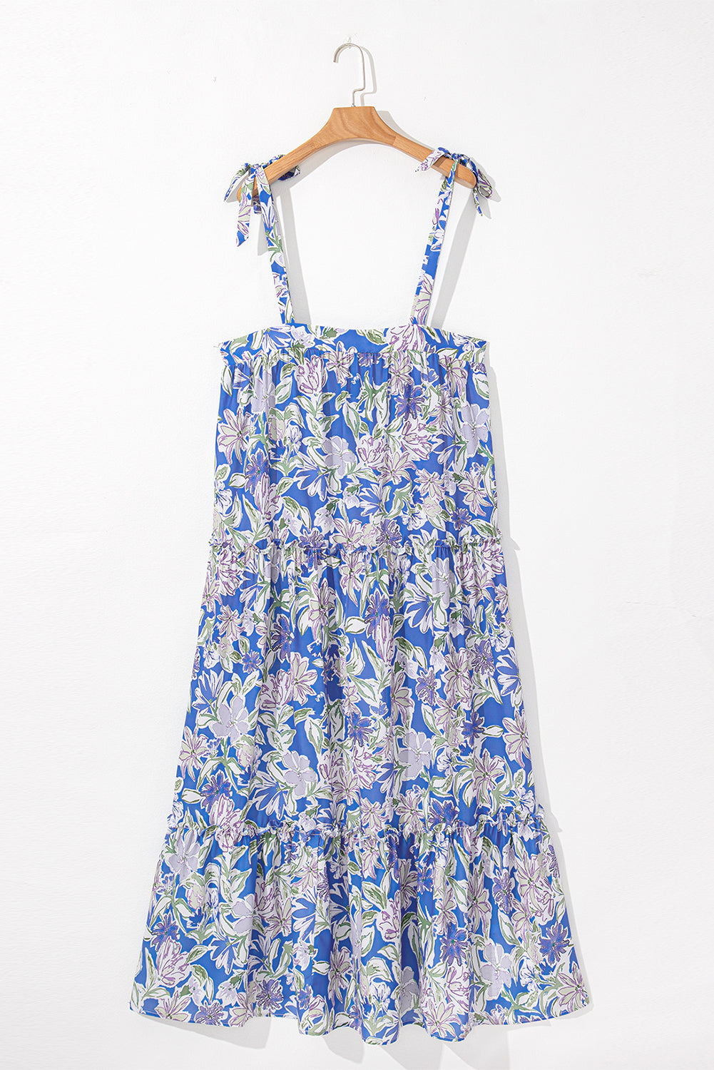 The Lily Breeze Maxi – Sky Blue Floral