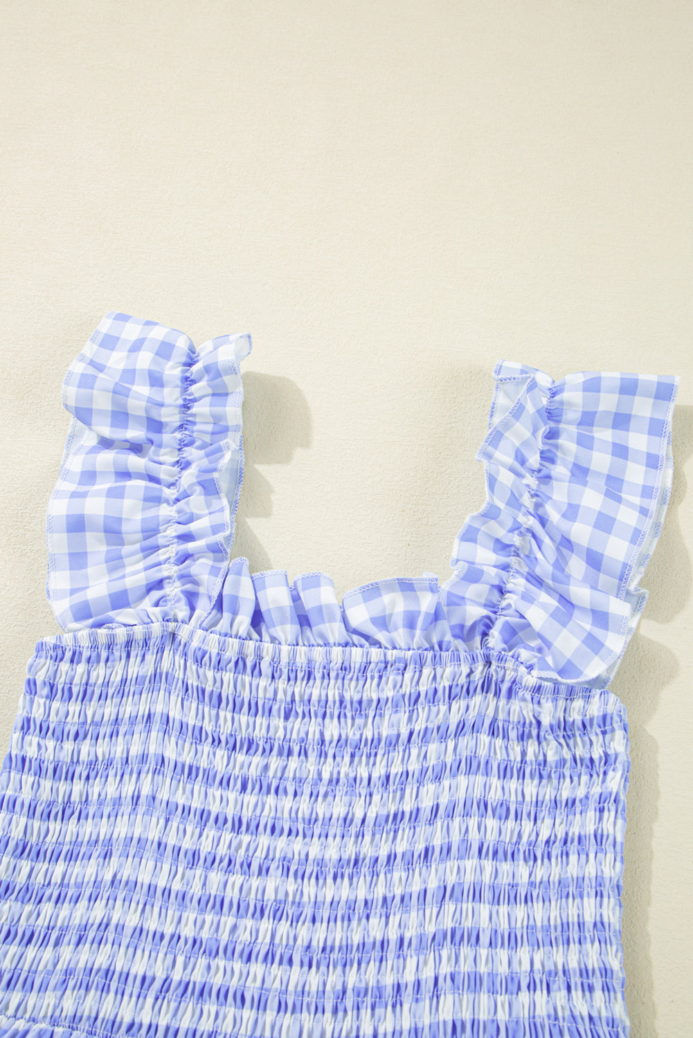 The Grace & Gingham Dress – Sky Blue