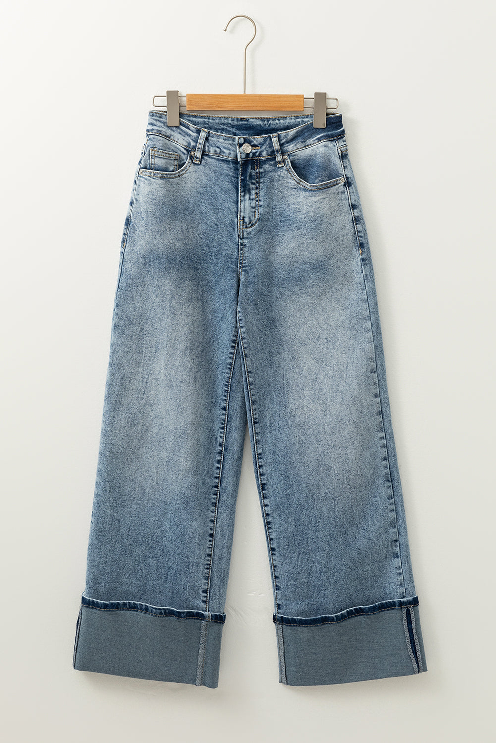 Myosotis Muse Wide Cuff Vintage Denim