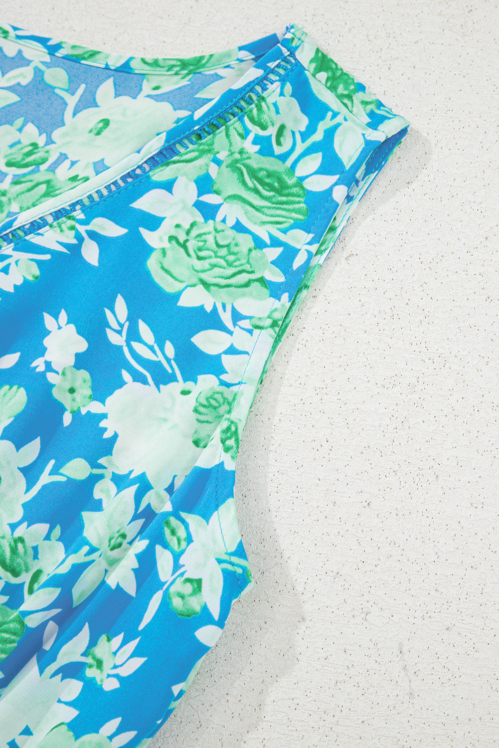 The Capri Bloom Maxi – Sky Blue Floral