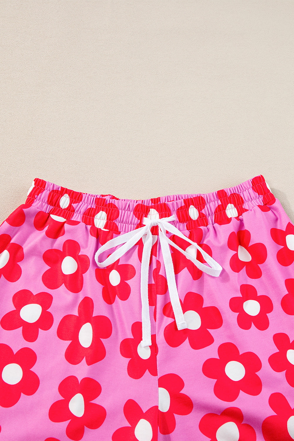 Floral Button-Up Pajama Set – Pink Bloom