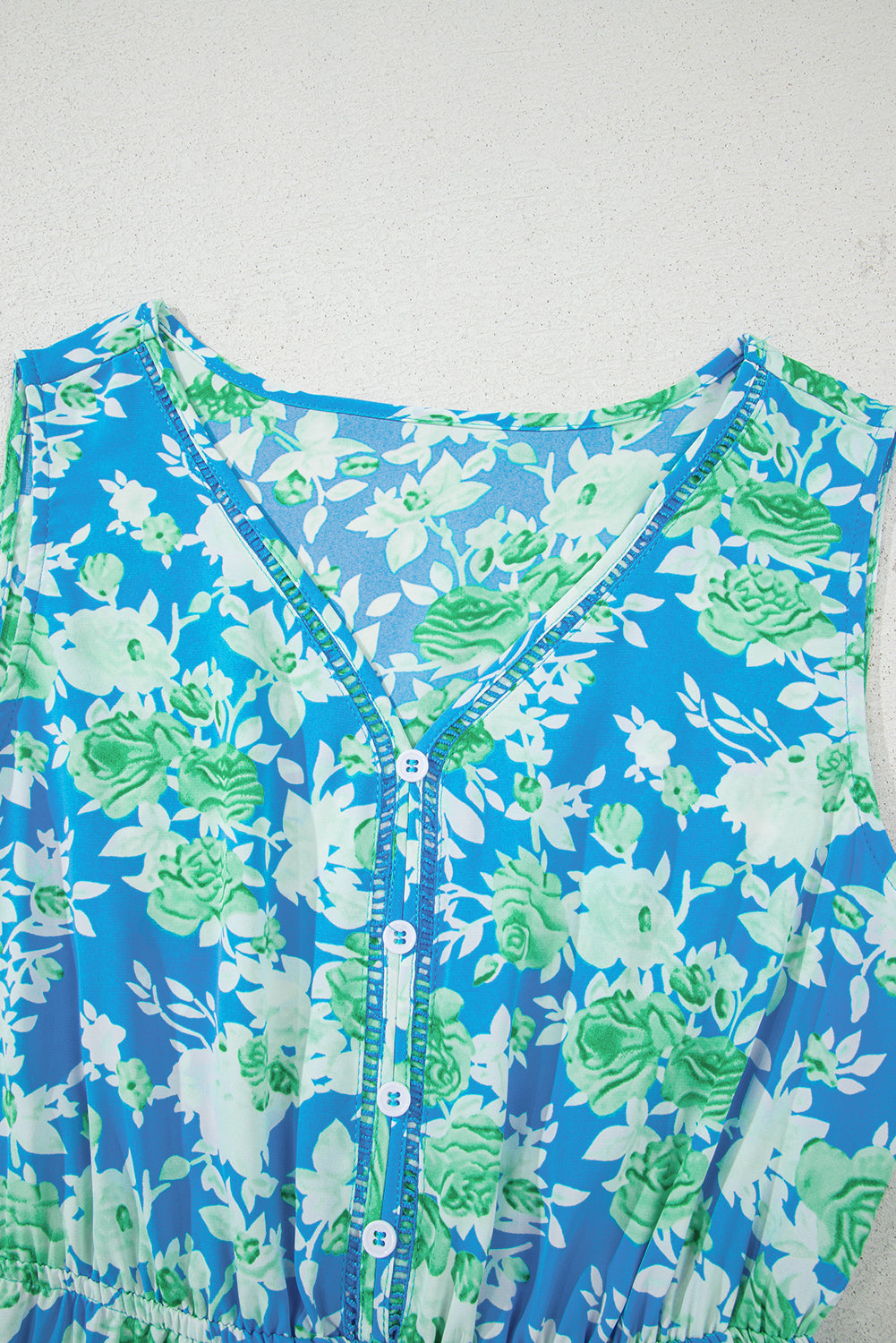 The Capri Bloom Maxi – Sky Blue Floral