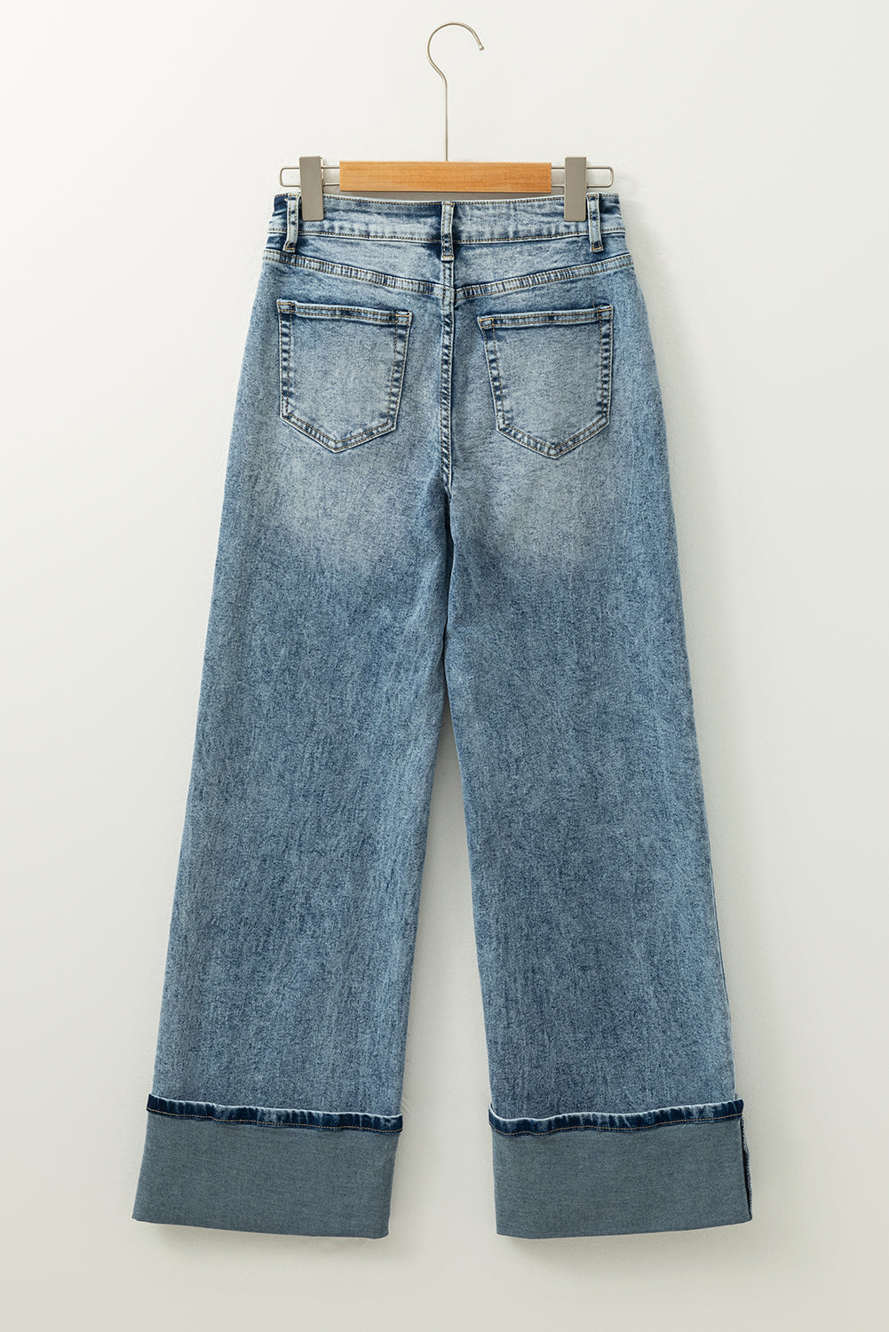 Myosotis Muse Wide Cuff Vintage Denim