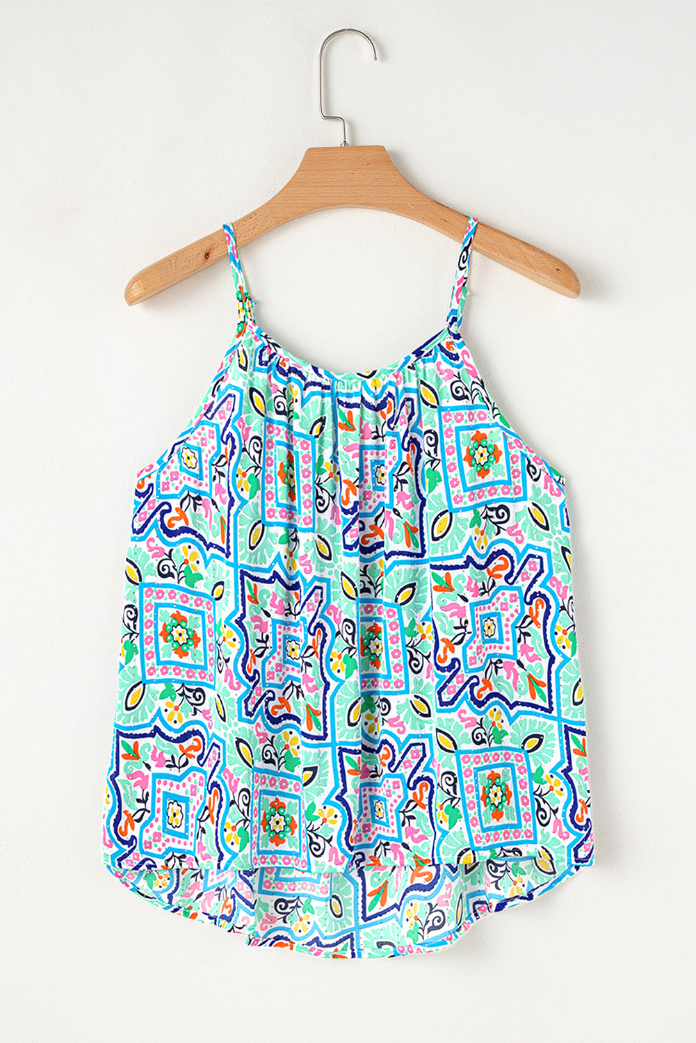 The Mojave Mosaic Cami – White Multi
