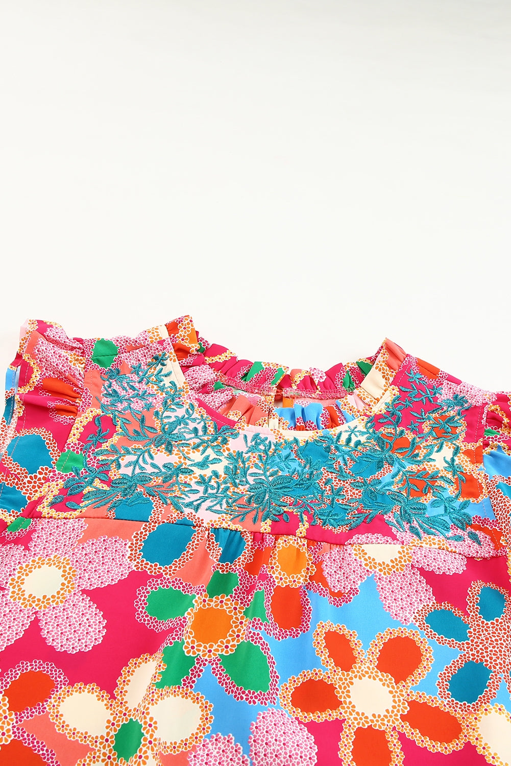 The Bloom Fiesta Blouse – Pink Floral
