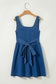 Backstage in Blue Denim Concert Dress