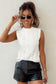 Pearls & Power Sleeveless Knit Vest
