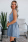 Backstage in Blue Denim Concert Dress