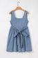 Backstage in Blue Denim Concert Dress