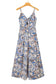 Grace in Greece Paisley Cut-Out Maxi Dress